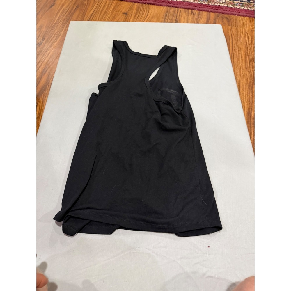 Barbiecore Womens Barbie Graphic Racerback Gym Tank Top M Black Pink